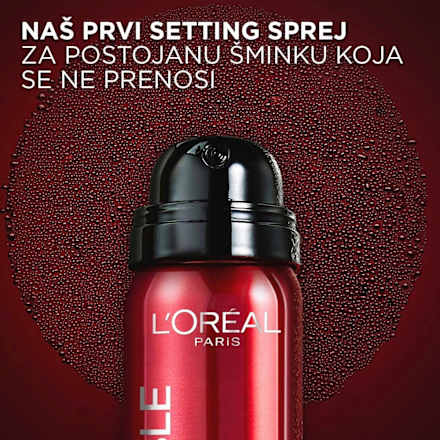 INFAILLIBLE 3-SECOND sprej za fiksiranje šminke L'ORÉAL PARiS