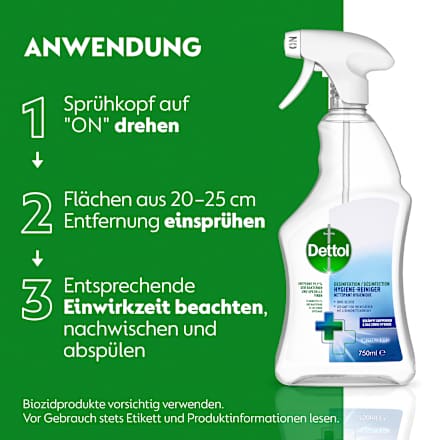 Hygienereiniger Desinfektion Dettol