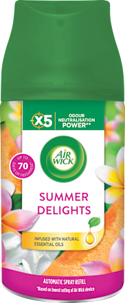 Freshmatic Pure punjenje za automatski osvježivač zraka - Summer Delight AirWick