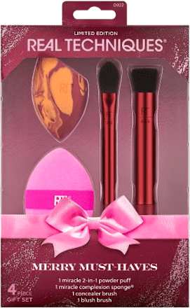 Set de accesorii de machiaj MERRY MUST-HAVES REAL TECHNIQUES