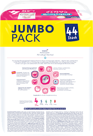 Scutece chiloțel premium numărul 4 babylove