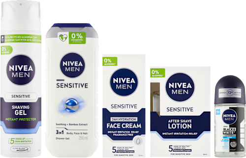 dárková sada Sensitive Kit Toolbox NIVEA MEN