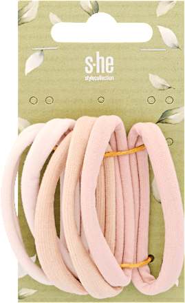 Vékony hajgumi szett, többféle rózsaszín s-he stylecollection