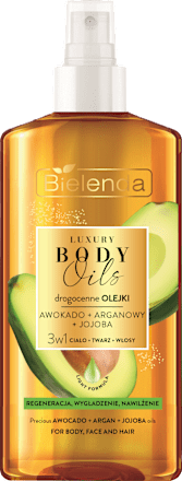 Olejek 3w1 awokado + arganowy + jojoba Bielenda