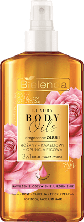 Olejek 3 w 1 różany + kameliowy + opuncja figowa Bielenda