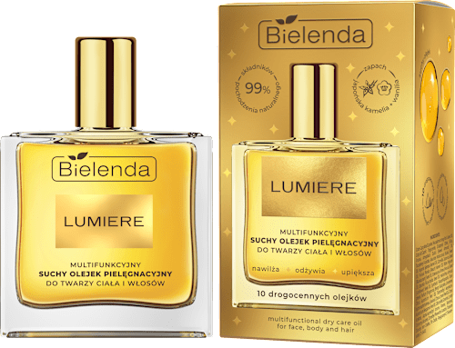 Suchy olejek pielęgnacyjny Lumiere Bielenda