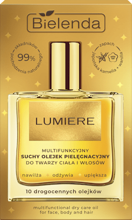 Suchy olejek pielęgnacyjny Lumiere Bielenda