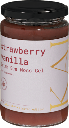 Irish Sea Moss gel, okus jagoda z vaniljo KAI