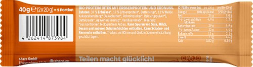 Proteinriegel, Protein Bites Salted Peanut share