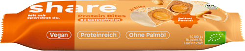 Proteinriegel, Protein Bites Salted Peanut share