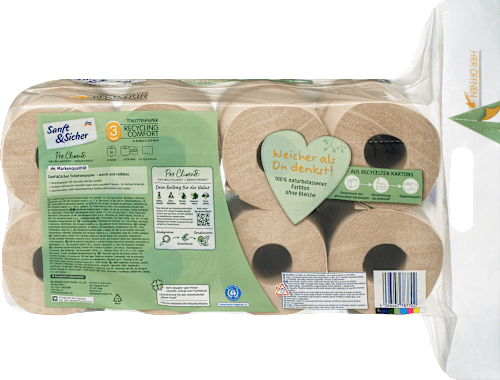toaletní papír recyklovaný Pro Climate 16x220 Sanft&Sicher