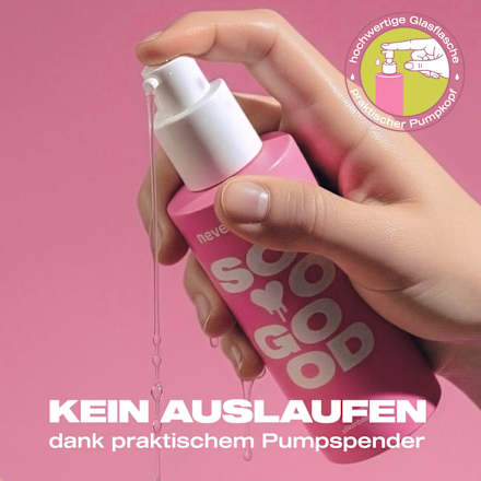 Gleitgel soo good mit Milchsäure, silikonbasiert  nevernot