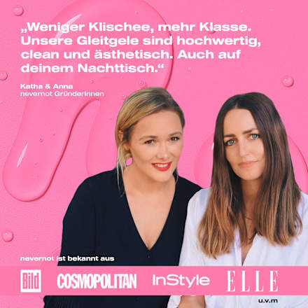 Gleitgel soo good mit Milchsäure, silikonbasiert  nevernot