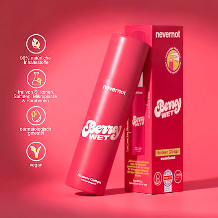 Gleitgel Berry Wet nevernot