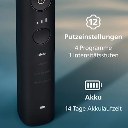 Schallzahnbürste HX9913/18 Diamond Clean 9000 schwarz Philips Sonicare