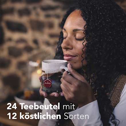 Adventskalender 2026 Bio-Tee Wohlfühlkalender (24 Beutel) pukka