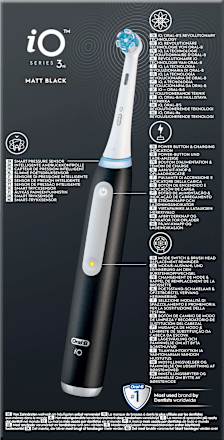 Elektrische Zahnbürste iO Series 3 black Oral-B