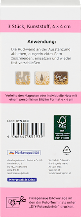 Schüttel Magnete eckig Paradies