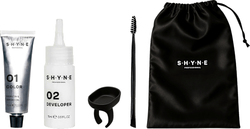 Augenbrauenfarbe Brow Color Dunkelbraun SHYNE Professional