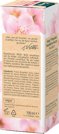 Pflegeölbad Mandelblüten Hautzart Kneipp