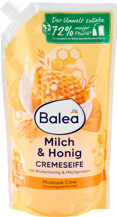 Крем сапун Мляко и мед, пълнител Balea