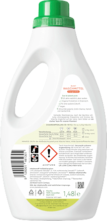 Colorwaschmittel Flüssig Orangenblüte planet pure