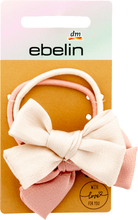 Haargummis mit Schleife ebelin
