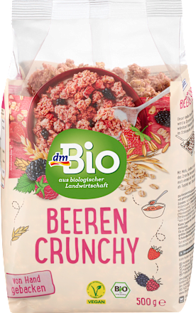 Био мюсли Beeren Crunchy dmBio