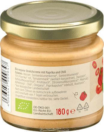 Vegetariánska nátierka paprika a čili dmBio