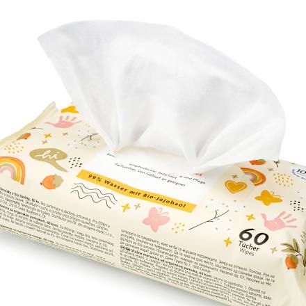 Feuchttücher Bio-Baumwolle HALLOHEBAMME