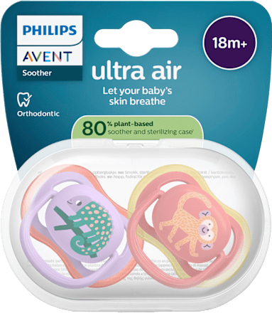 Schnuller ultra air 18+ Monate sortiert PHILIPS AVENT