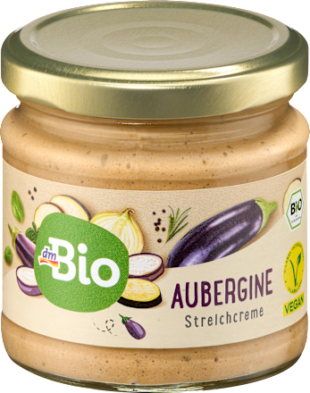 Brotaufstrich Aubergine dmBio