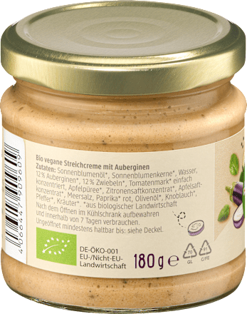 Brotaufstrich Aubergine dmBio
