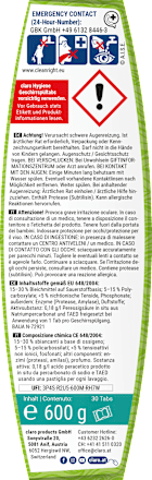 Geschirrspül-Tabs hygiene claro