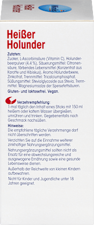 Heißer Holunder Heißgetränk Mivolis