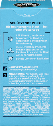 Krema za lice Outdoor Protection, SPF 15 Balea MEN