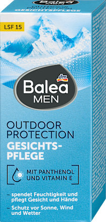 Gesichtscreme Outdoor Protection LSF 15 Balea MEN