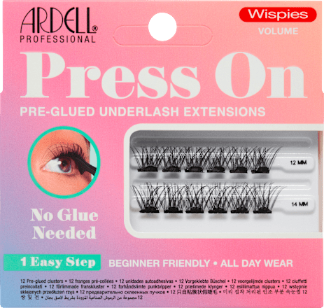 Künstliche Wimpern Press On Underlash Mini Wispies Volume ARDELL