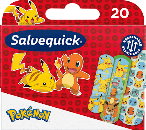 Pflaster Kinder Pokémon Salvequick