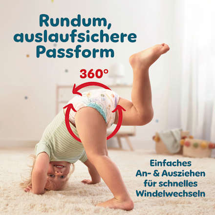 Baby Pants Baby Dry Gr. 8 Extra Large (19+ kg) Monatsbox Pampers
