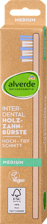 Lesena zobna ščetka Interdental alverde NATURKOSMETIK