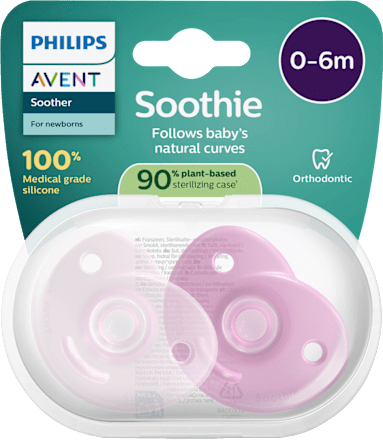 Schnuller Soothie 0-6 Monate sortiert PHILIPS AVENT