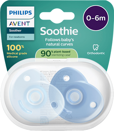 Schnuller Soothie 0-6 Monate sortiert PHILIPS AVENT