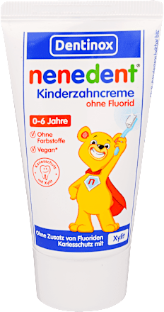 Fluoridmentes fogkrém gyermekeknek 0-6 éves korig nenedent