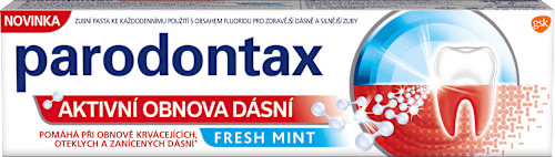 zubní pasta Aktivní obnova dásní Fresh Mint parodontax