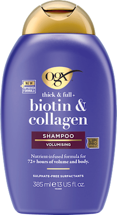 šampon pro husté a plné vlasy biotin & kolagen OGX
