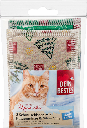 Schmusekissen mit Katzenminze & Silver Vine Dein Bestes