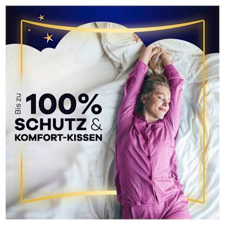 Binden Maxi Night mit Flügeln  always