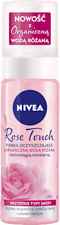 Rose Touch Pianka oczyszczająca z organiczną wodą różaną i technologią micelarną NIVEA