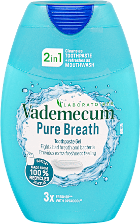 Fogkrém pure breath 2in1 Vademecum